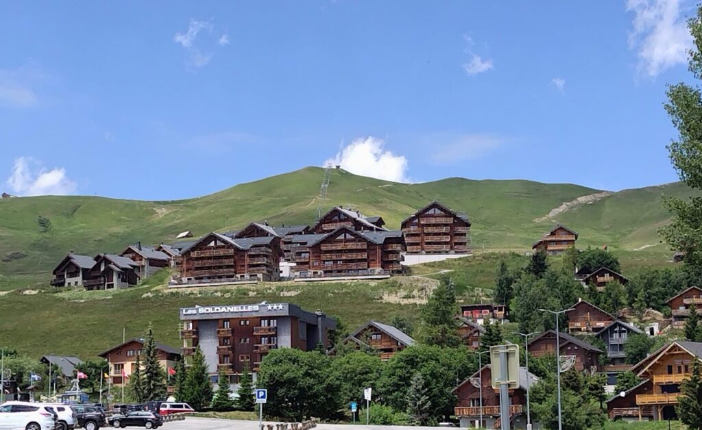 フランスアルプスの美しい風景