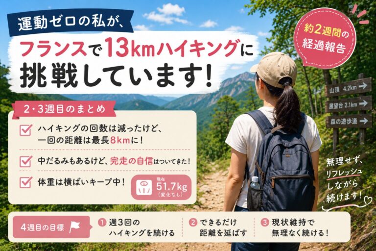 フランス　ハイキング